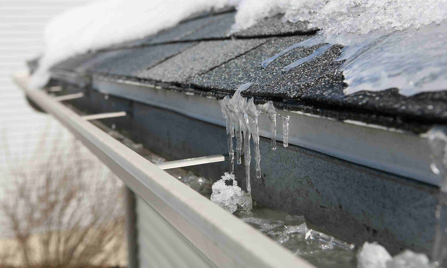 Roof Ice Dam Removal